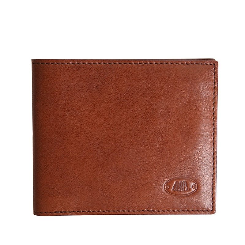 Multifunctional short clip - Wallets - Genuine Leather Brown