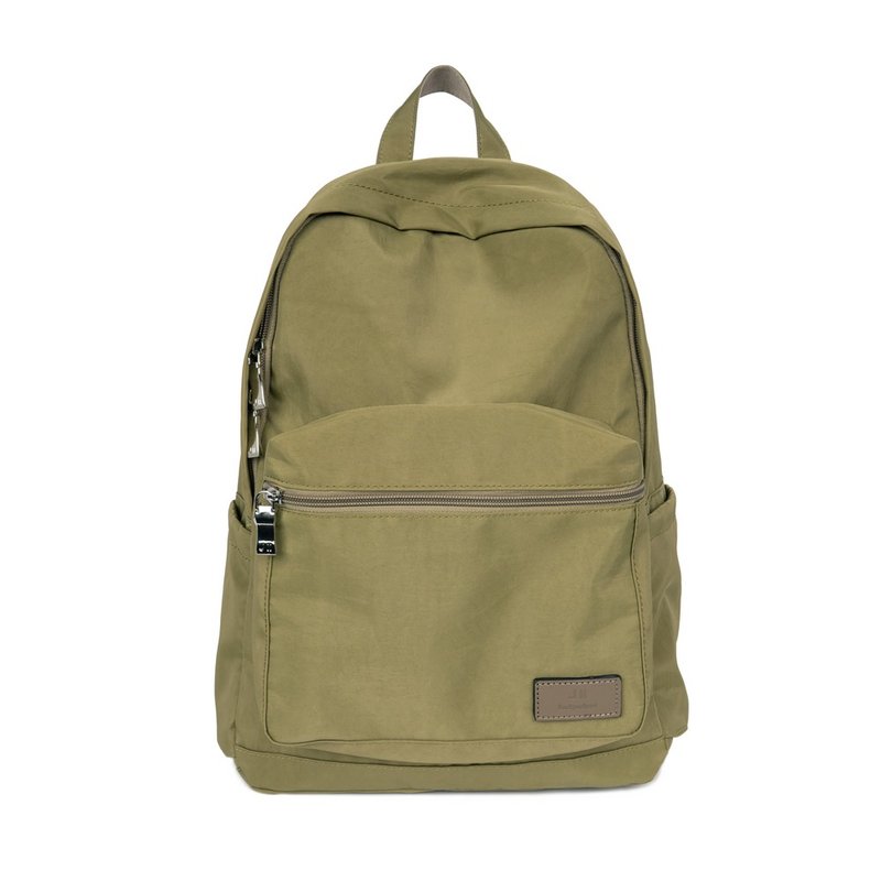 後背包-皺皺旅行防潑水後背包-6001-8-多色任選 - 後背包/背包/書包 - 尼龍 綠色