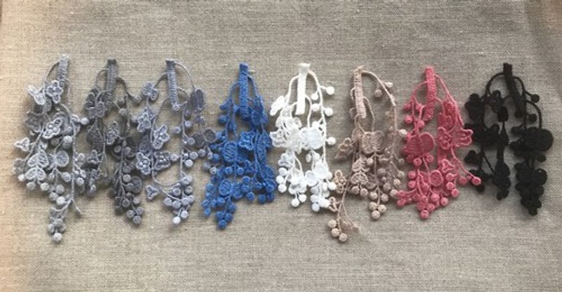 Handmade mask * For accessory charms * Chemical lace * 8 types set - Other - Other Materials 