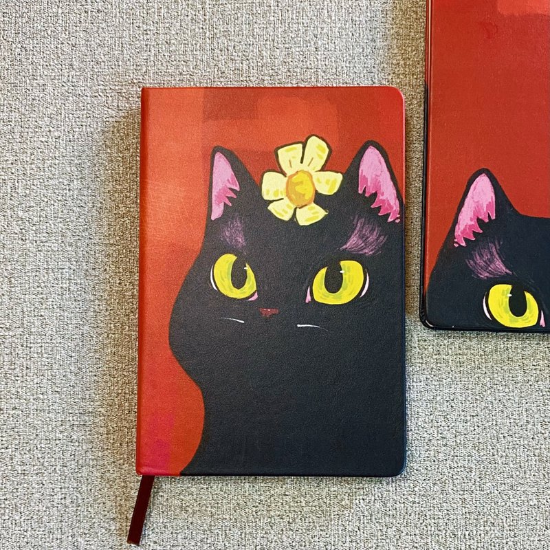 Black Cat A5 notebook - Notebooks & Journals - Other Materials 