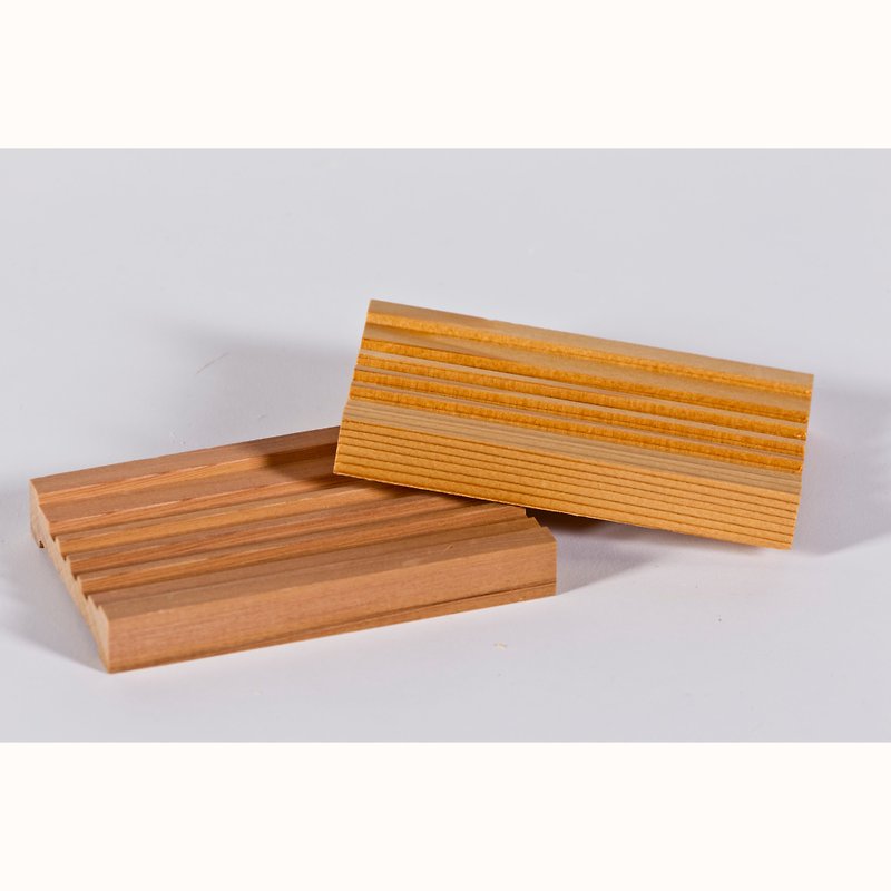 Soap tray-Platycladus orientalis - Bathroom Supplies - Wood Khaki