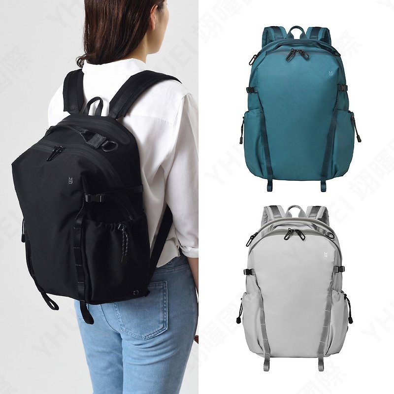 【MILESTO】LIKID Series Commuter Strength Waterproof Backpack - Three Colors Available - Backpacks - Polyester Multicolor