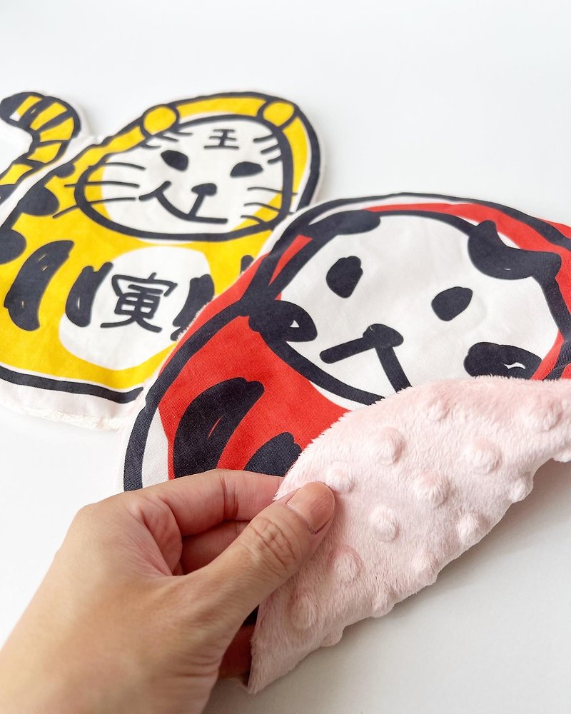Little Fu Dog & Yin Hu-Xingzhi Soothing Napkin - Kids' Toys - Cotton & Hemp 