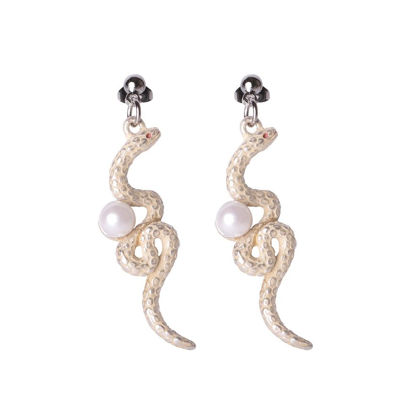 Serpens Earrings - ต่างหู - โลหะ 