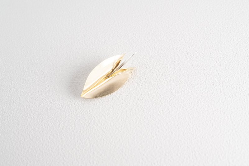 【驚蛰系列】黃銅耳環 Brass Earrings - 耳環/耳夾/耳骨夾 - 銅/黃銅 