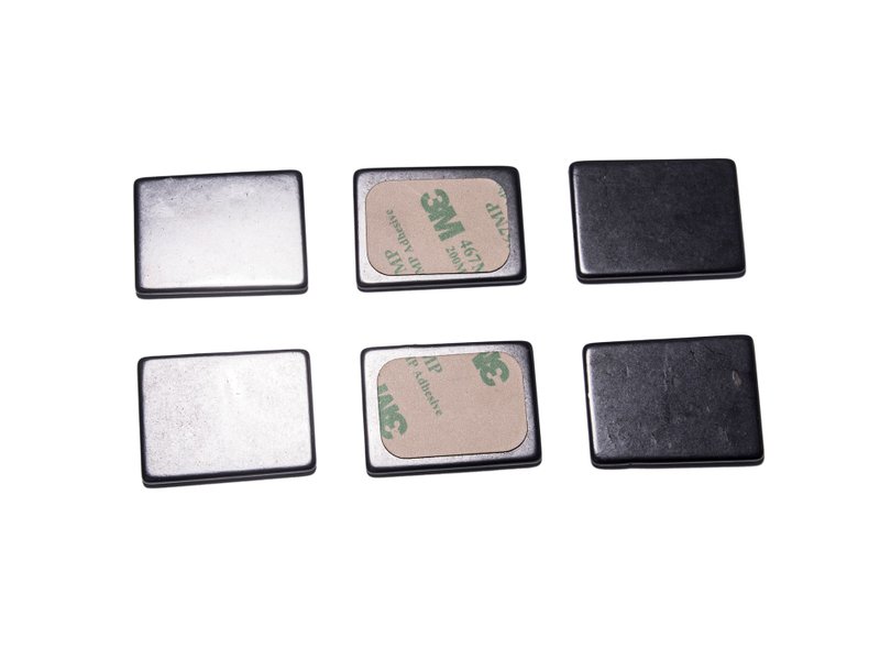 Square Shungite Sticker - อื่นๆ - หิน สีดำ