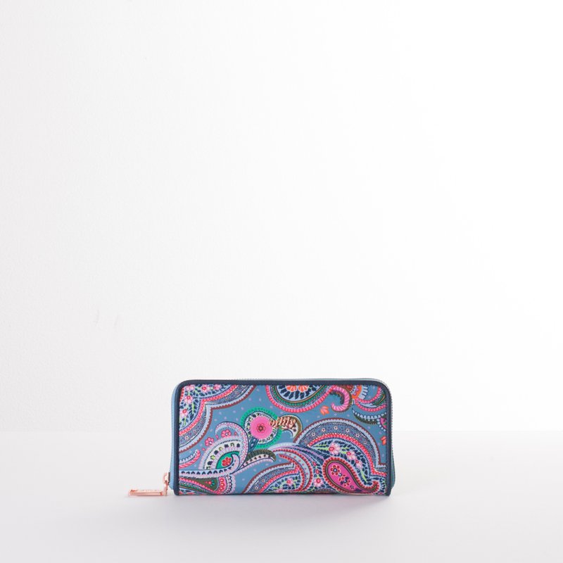 L ZIP WALLET - Wallets - Other Man-Made Fibers Multicolor