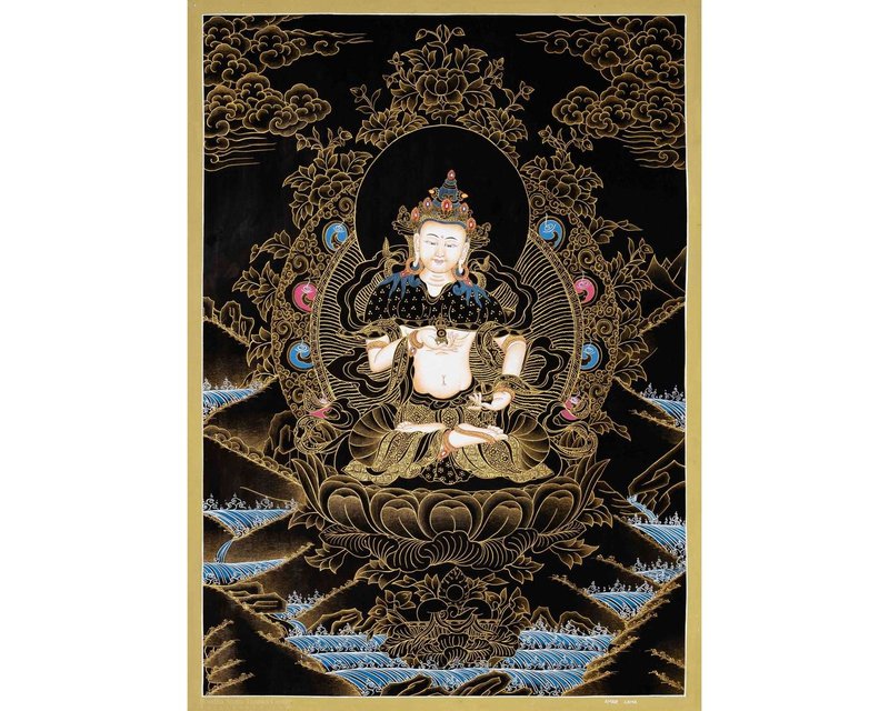 金剛亥母唐卡畫作 - 壁貼/牆壁裝飾 - 其他材質 多色