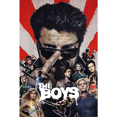 Dope 私貨 黑袍糾察隊 The Boys (旭日) 英國進口海報
