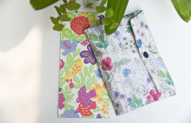 Poppy flower/UK waterproof cloth baby tableware storage bag - Other - Waterproof Material Multicolor