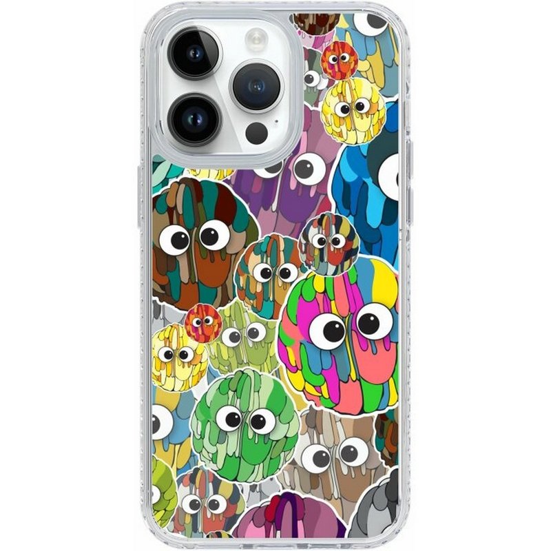 Ryan San - Atom Family iPhone 16 Samsung s24 Golden Case/Mirror Case/Hybrid Plus - Phone Cases - Plastic Multicolor