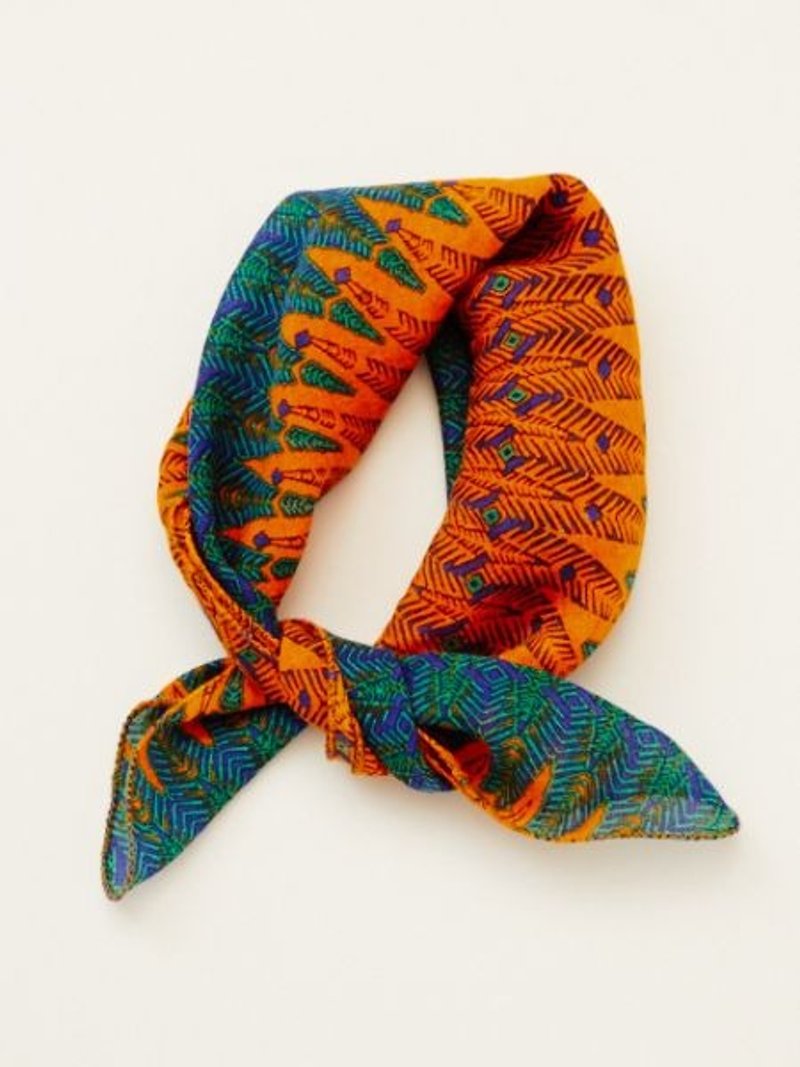[Pre-order] ✱ ✱ Ethnic geometric pattern scarf (two-color) - อื่นๆ - ผ้าฝ้าย/ผ้าลินิน หลากหลายสี