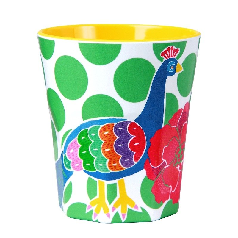 ASIAN Peacock - cups - ถ้วย - กระดาษ 