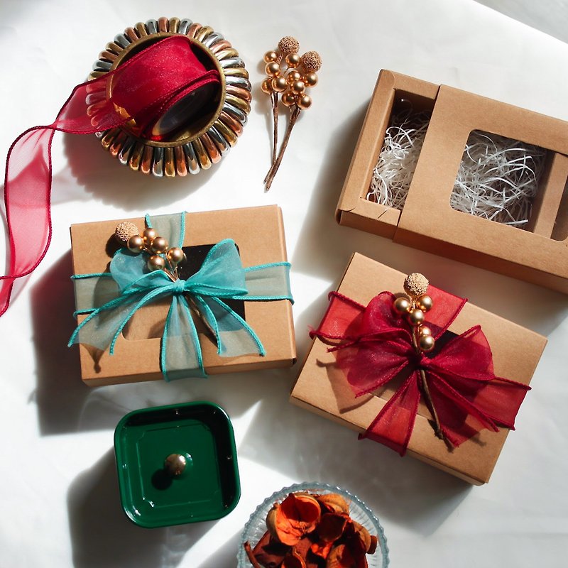 Limited Christmas gift packaging plus purchase of Christmas gift gift boxes as gifts - Gift Wrapping & Boxes - Paper Brown