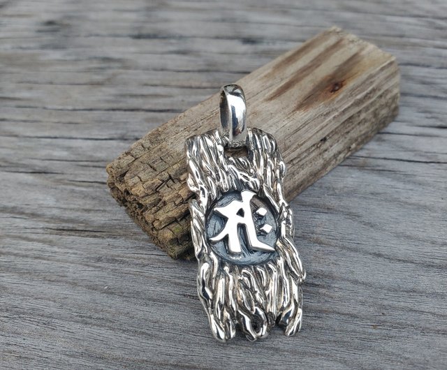生命の木 梵字 干支 出生 仏 ネックレス - ショップ D&E silver