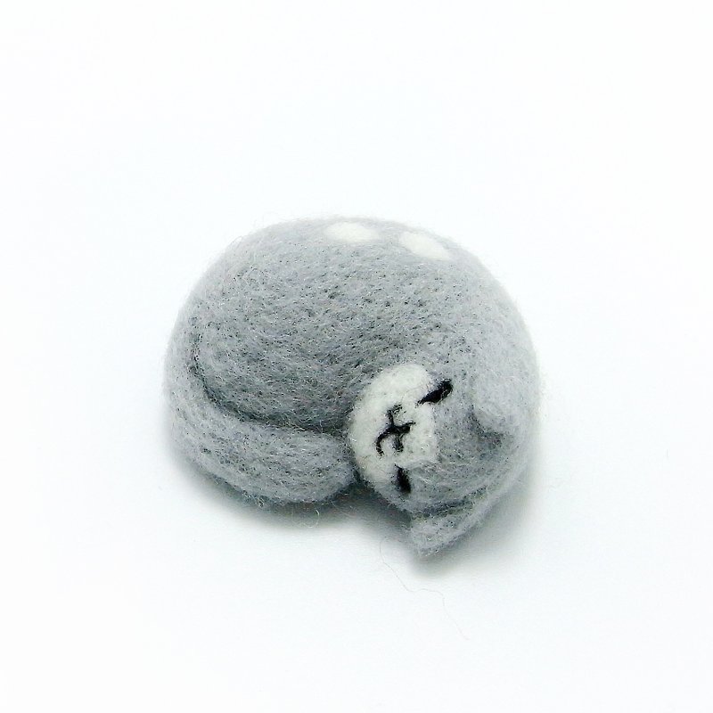 <Wool felt> Sweet dream Cat (M Size) by WhizzzPace - Necklaces - Wool 