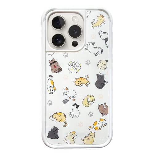 COMPLE MagSafe 感應式卡槽防摔殼 小貓 For iPhone
