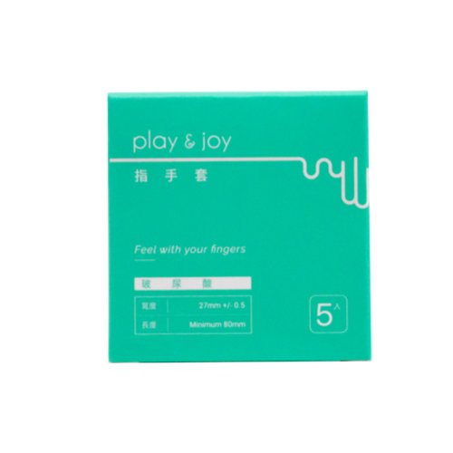 Play & Joy 專業私密保養品牌 【PLAY & JOY】長效滋潤配方 指手套 5入 玻尿酸款