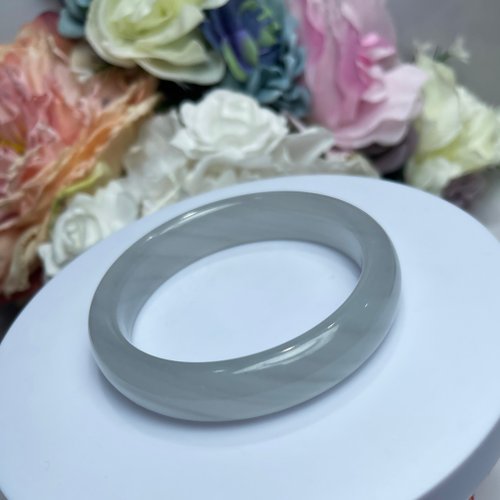 OLINA DESIGN歐林娜設計 NO.204 超凡脫俗高冰星輝尋夢 內徑 60 MM 圈口 玉鐲 手鐲 平安鐲