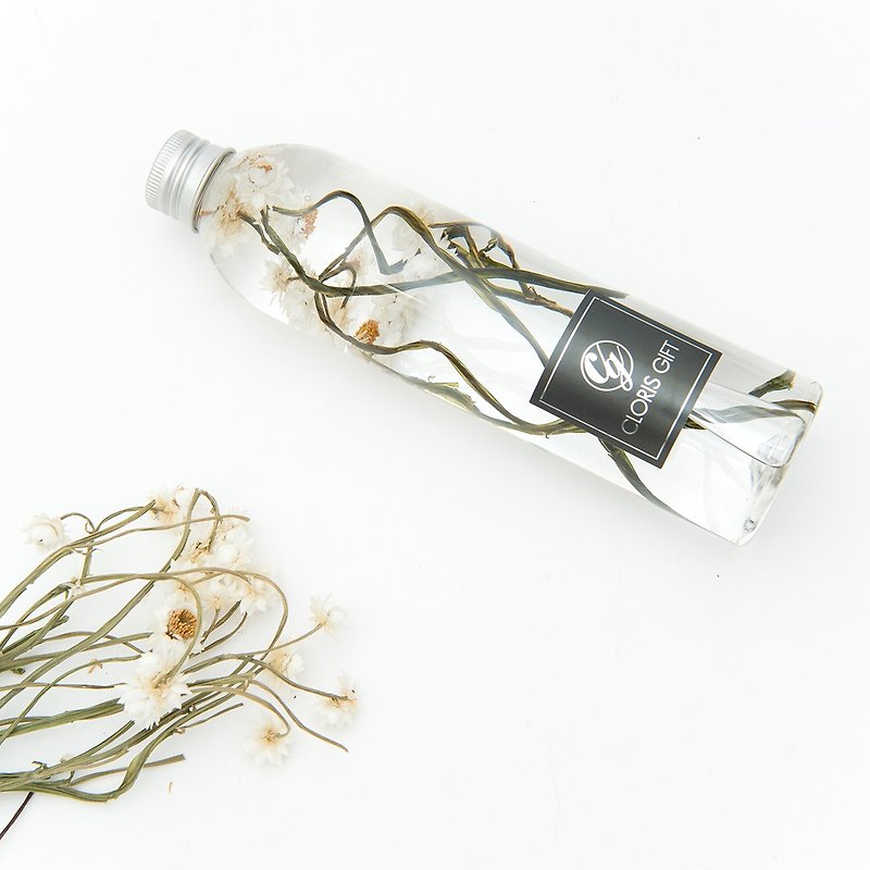 Liquid Specimen Bottle Series [Pearl Necklace] - Cloris Gift Glass Flower - Plants - Plants & Flowers White