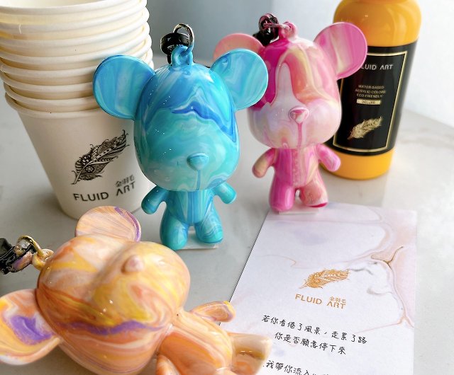 Bear Party Cafe I Fluid Bear DIY with Pigments x11 Color Bears x10 [New  Year's Eve Parent-Child Board Game] - Shop fluidartgm-tw Illustration,  Painting & Calligraphy - Pinkoi