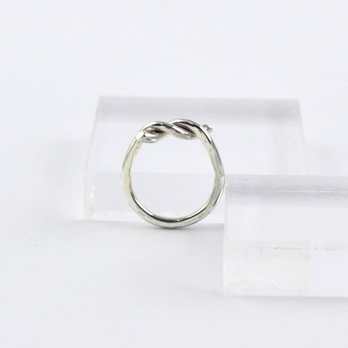GreenRock Jewelry 扭結戒指 925純銀