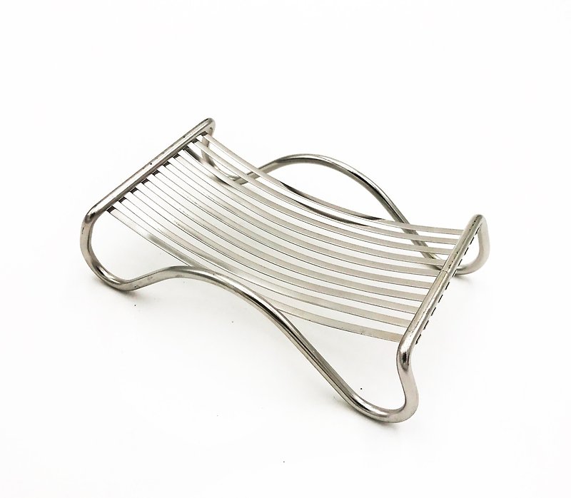 Stainless Steel soap holder, soap holder, stainless steel soap dish, vegetable melon cloth holder, soap dish, soap box - กล่องเก็บของ - โลหะ สีเงิน