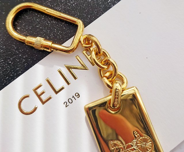 Second-hand products CELINE handbag buckle bag ornaments pendant car key  ring lock key chain key chain key ring - Shop and then i met you Other -  Pinkoi