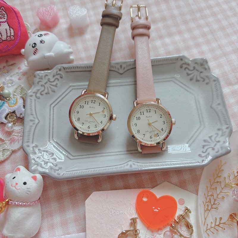 Vintage Cupid Watch Waterproof Cupid's Arrow Watch Women's - นาฬิกาผู้หญิง - วัสดุอื่นๆ สึชมพู