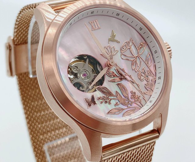 japanese skeleton watch