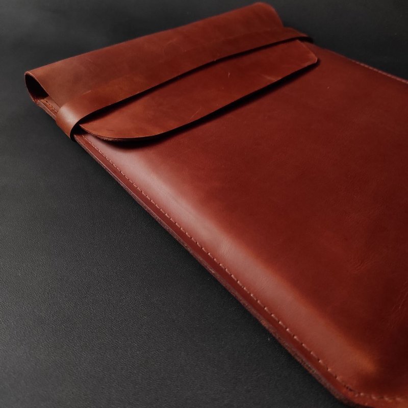 Leather Laptop Case MacBook Air 13 / Pro 13 - Laptop Bags - Genuine Leather Brown