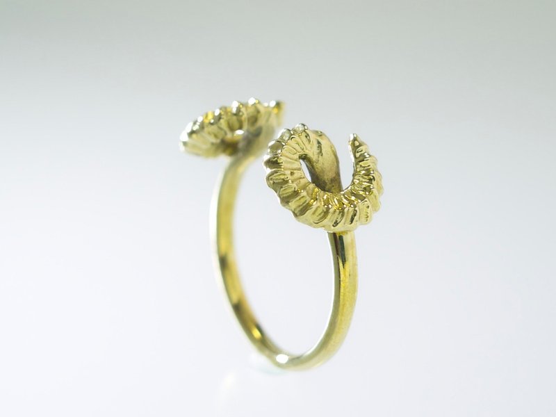 Japan Quality | inGod NUDE Ring Morph The SHEEP Brass - 戒指 - 其他金屬 金色