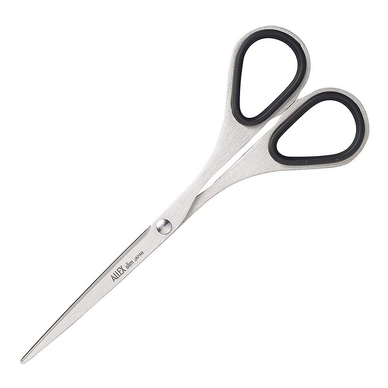 Slim Slim Long Blade Scissors (Large) 140-Black - Scissors & Letter Openers - Stainless Steel Black