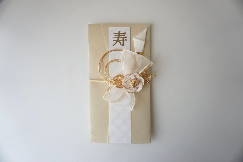 White plum gift envelope - beige - - ถุงอั่งเปา/ตุ้ยเลี้ยง - กระดาษ สีกากี