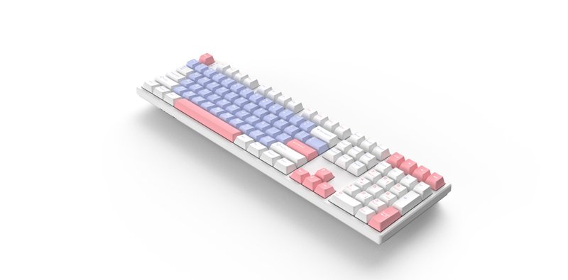 HS108T 煙云紫 無線藍牙機械鍵盤 Mac | Windows | Android | ios - 電腦配件 - 其他材質 紫色