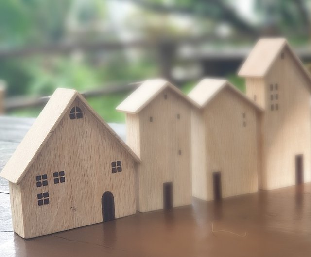 Mini Wood Houses