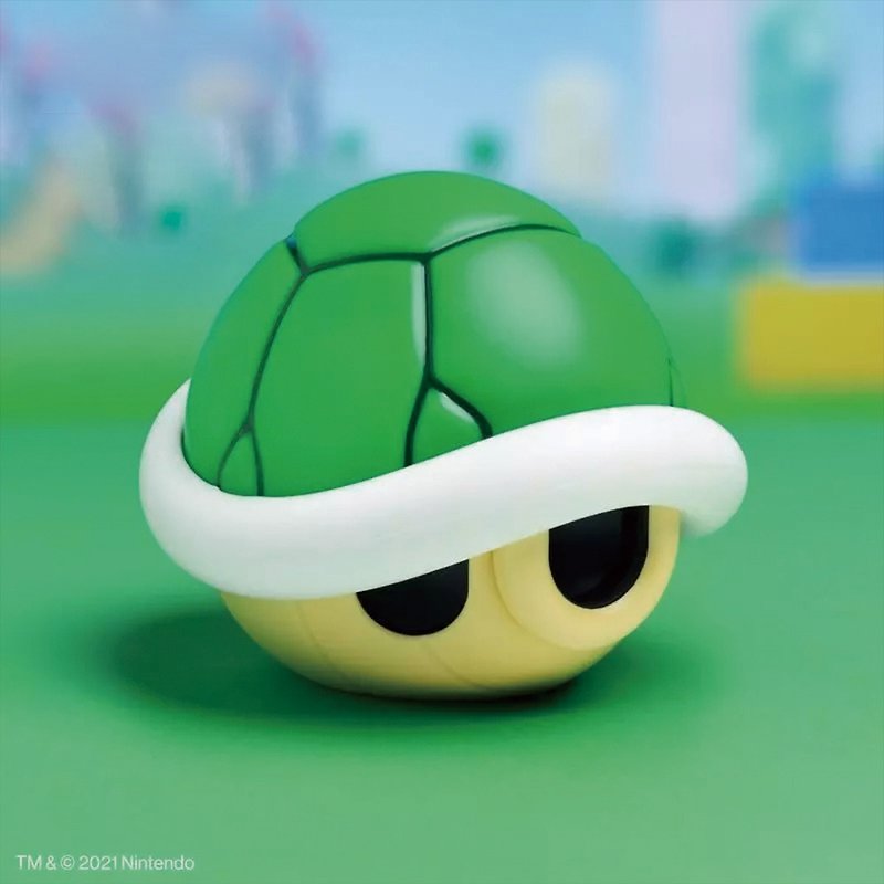 【Paladone UK】Nintendo Super Mario Green Turtle Shell Sound Upgraded Sound Effect Style Saya - Lighting - Plastic 