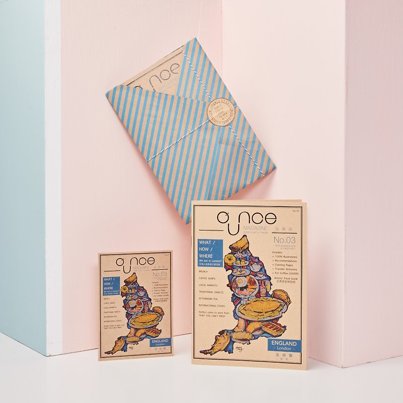 OUNCE Magazine Gift Pack No. 03 | London, England - หนังสือซีน - กระดาษ 