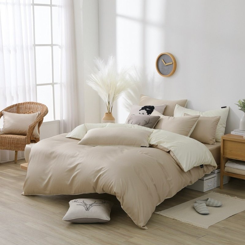 BASIC 9 Milk Tea - Bedding - Cotton & Hemp 