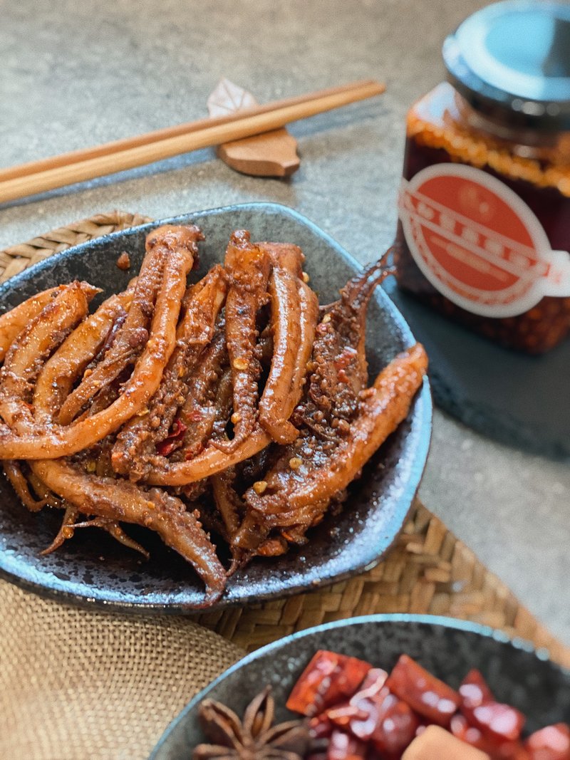 【醬心】麻辣魷魚鬚120g - 其他 - 其他材質 