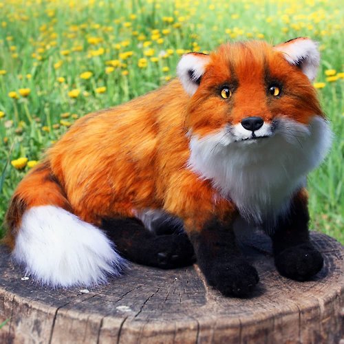 Red Fox Finger Puppet Wildlife Artists 