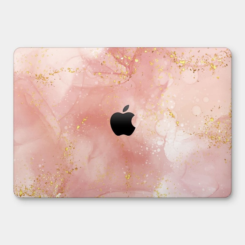 仿粉色大理石 MacBook 超輕薄防刮保護殼 PU003 - 平板/電腦保護殼/保護貼 - 塑膠 粉紅色