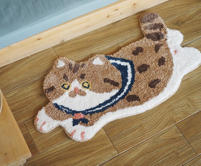 Cat Shaped Floor Mat - Ikorii