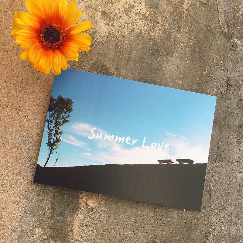 Daily a HA Postcard - SUMMER LOVE - 日常の美しさを垣間見る良い時間 - カード・はがき - 紙 
