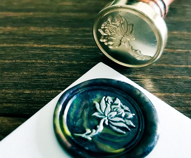 Bronze Wax Seal Stamp Custom - Shop Jay Lam Art Stamps & Stamp Pads - Pinkoi
