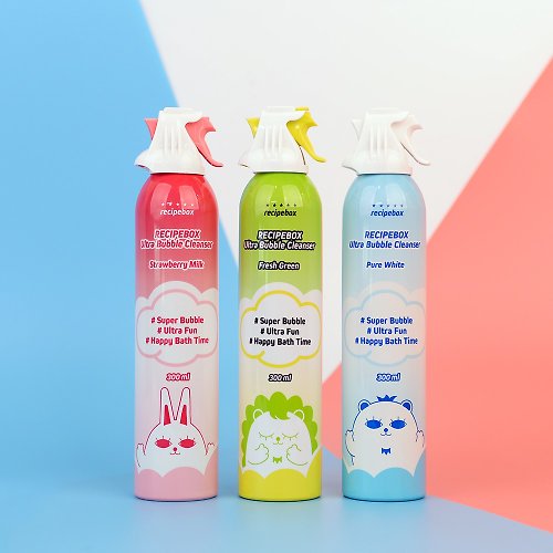 童心星球-兒童潛能開發品牌 Recipe Box超級泡泡慕斯沐浴乳