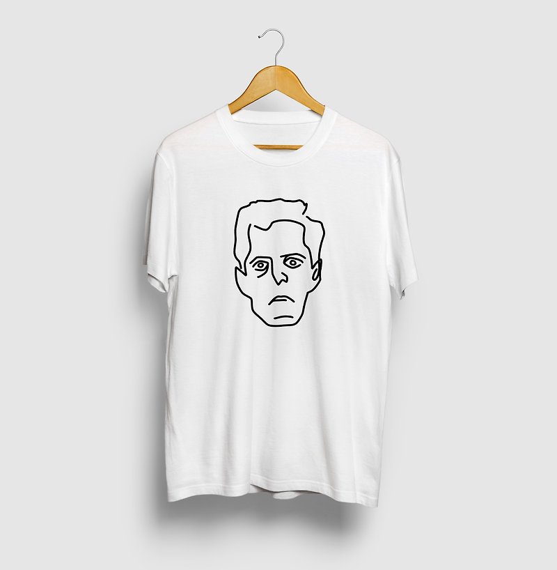 Wittgenstein Wittgenstein Art Illustration T-shirt Philosopher
