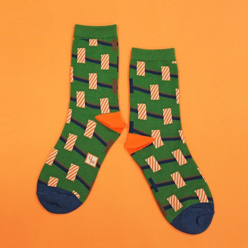 Towers Green Unisex Crew Socks | colorful fun &amp;amp; comfortable socks