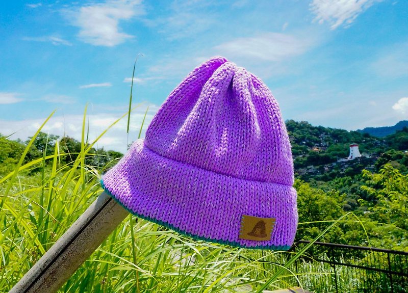 Handmade knitting hat