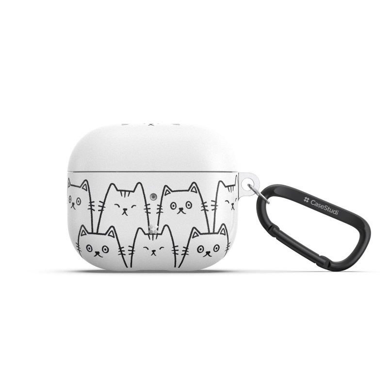 CAST COLLECTION: AIRPODS 3RD GENERATION CASE: WHITE CAT - ที่เก็บหูฟัง - พลาสติก 